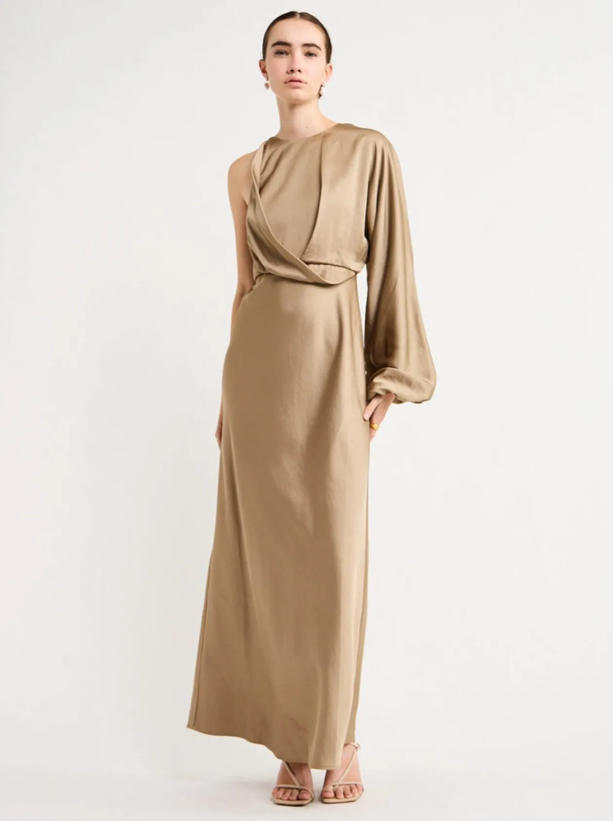 Cheap Alessia One Shoulder Long Sleeve Dress In Women Dresses