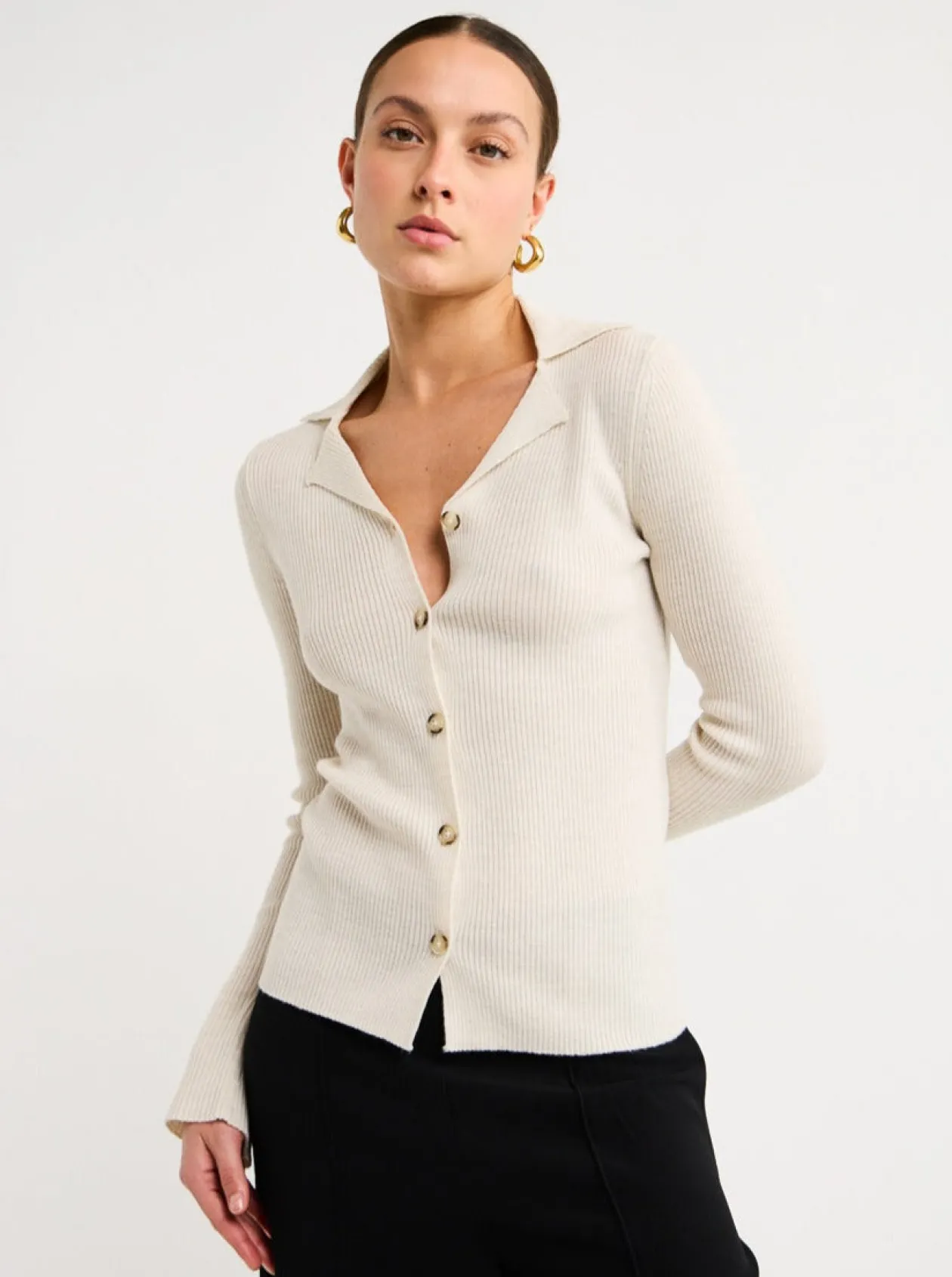 Outlet Anala Knit Shirt In Women Tops