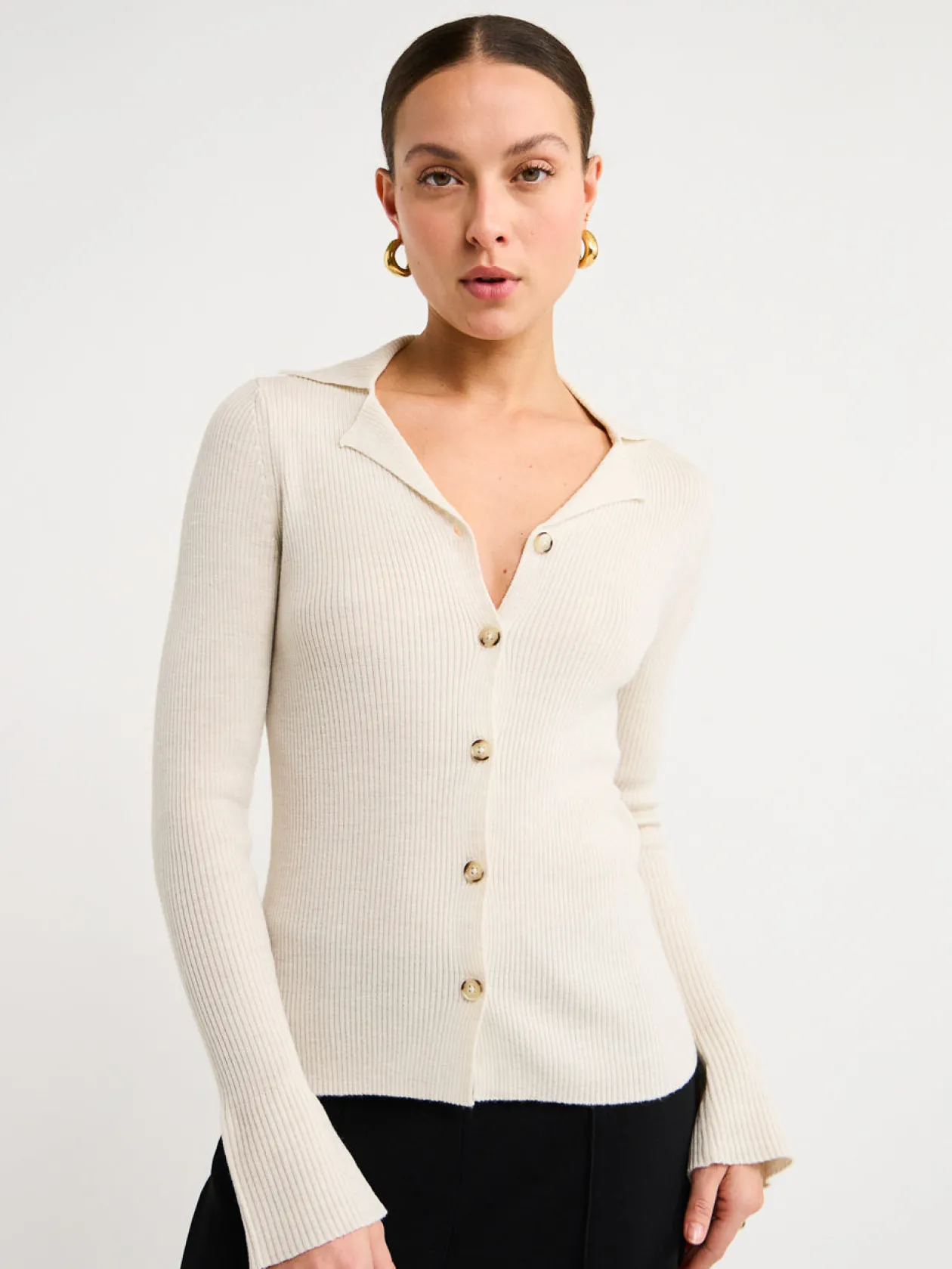 Outlet Anala Knit Shirt In Women Tops