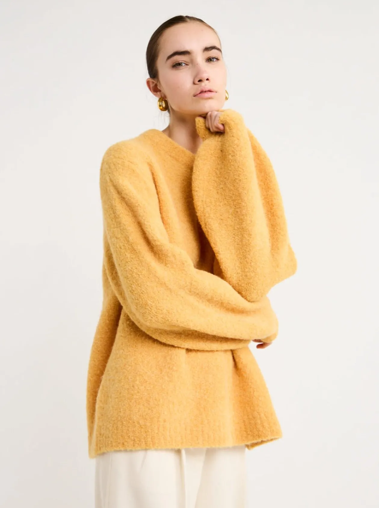 Hot Arlo Boucle Knit In Women Tops