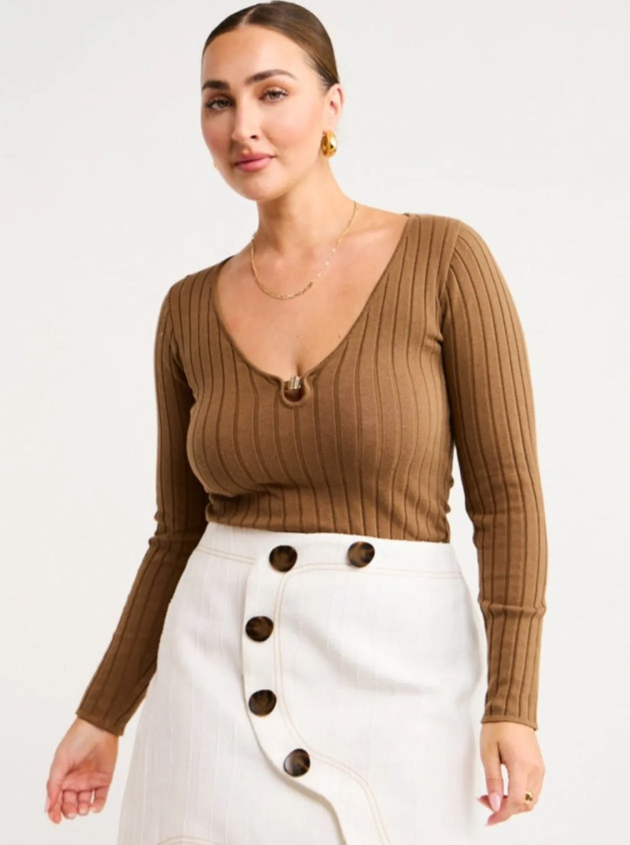 Clearance Astrology L/S Knit Top In Women Tops