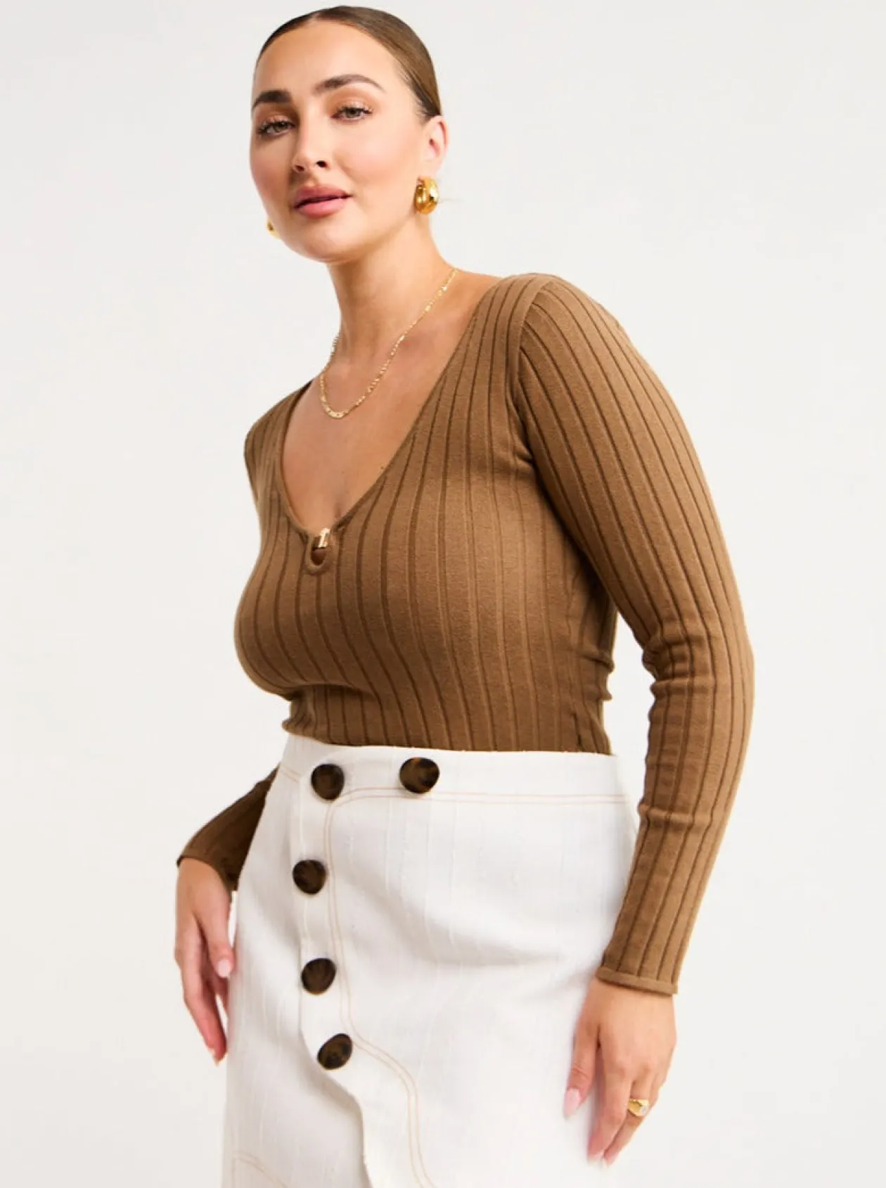 Clearance Astrology L/S Knit Top In Women Tops