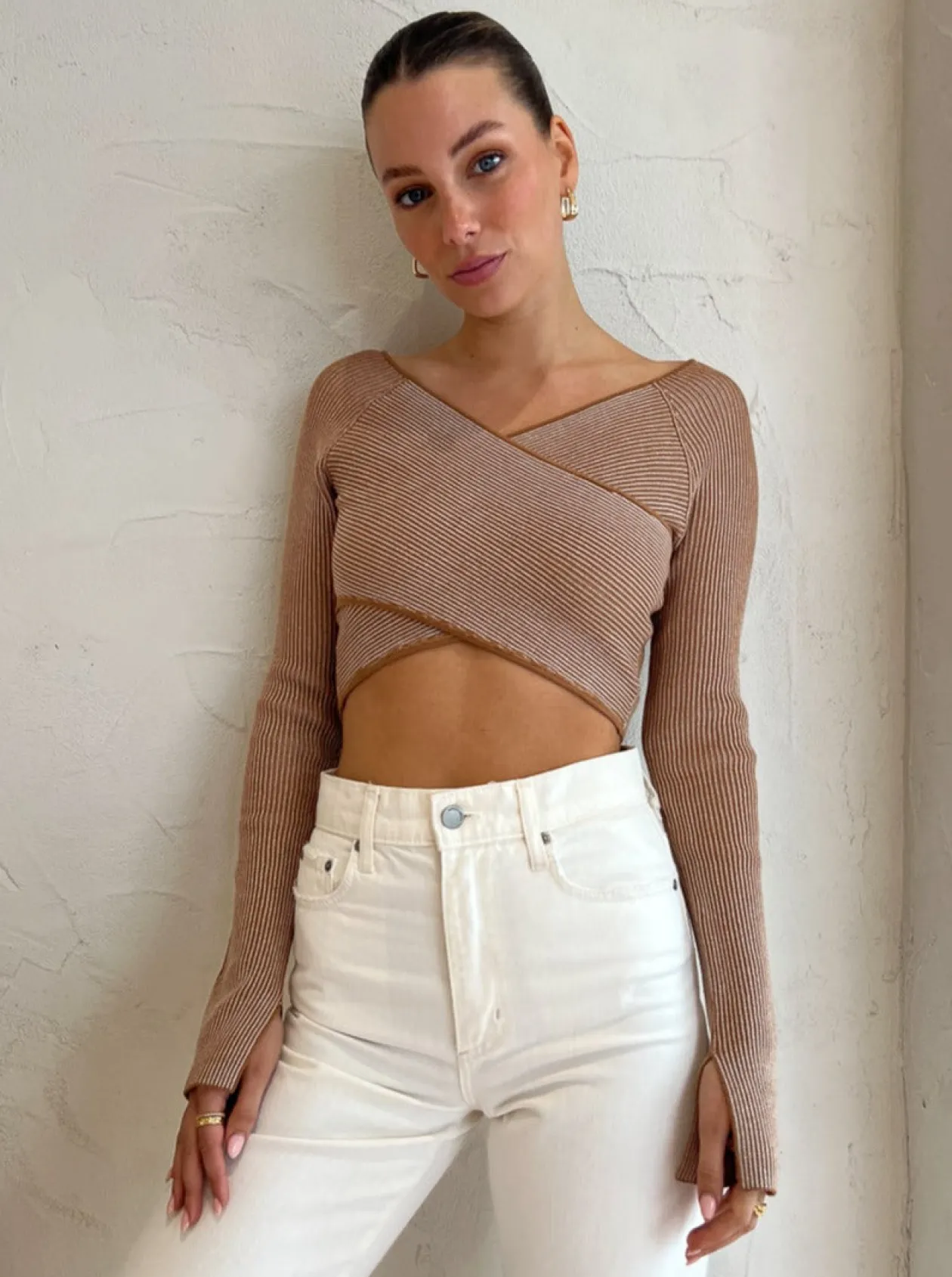 Discount Atlas Wrap Top In Women Tops