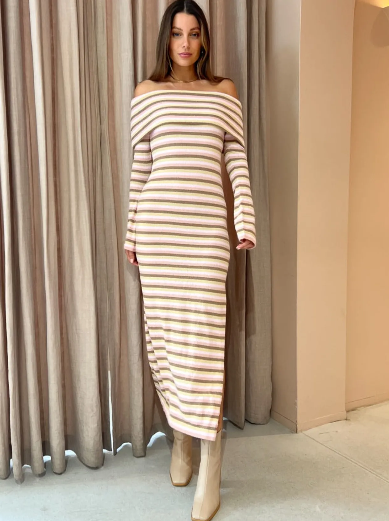 Best Sale Belair Knit Midi Dress In Women Dresses