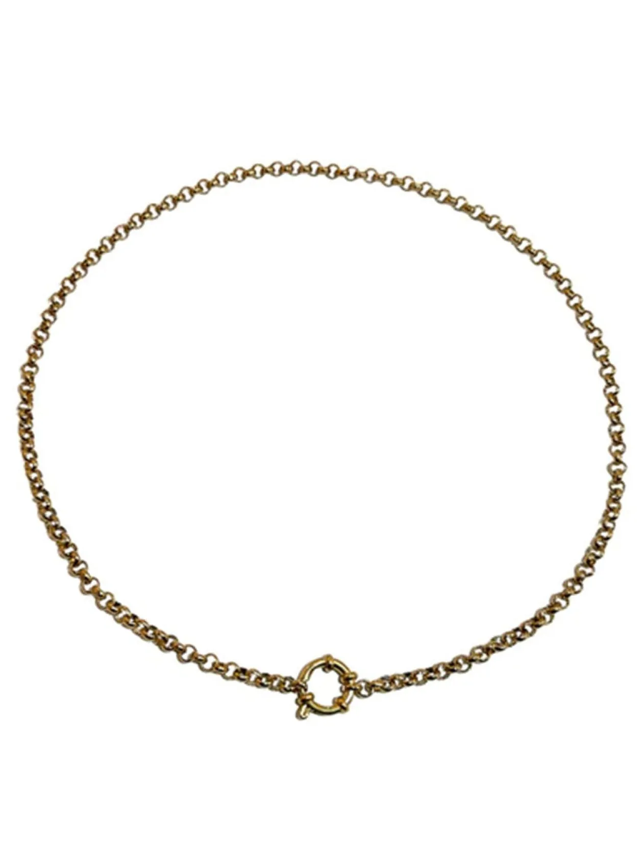Fashion Belcher Bolt Ring Necklace In Women Jewellery