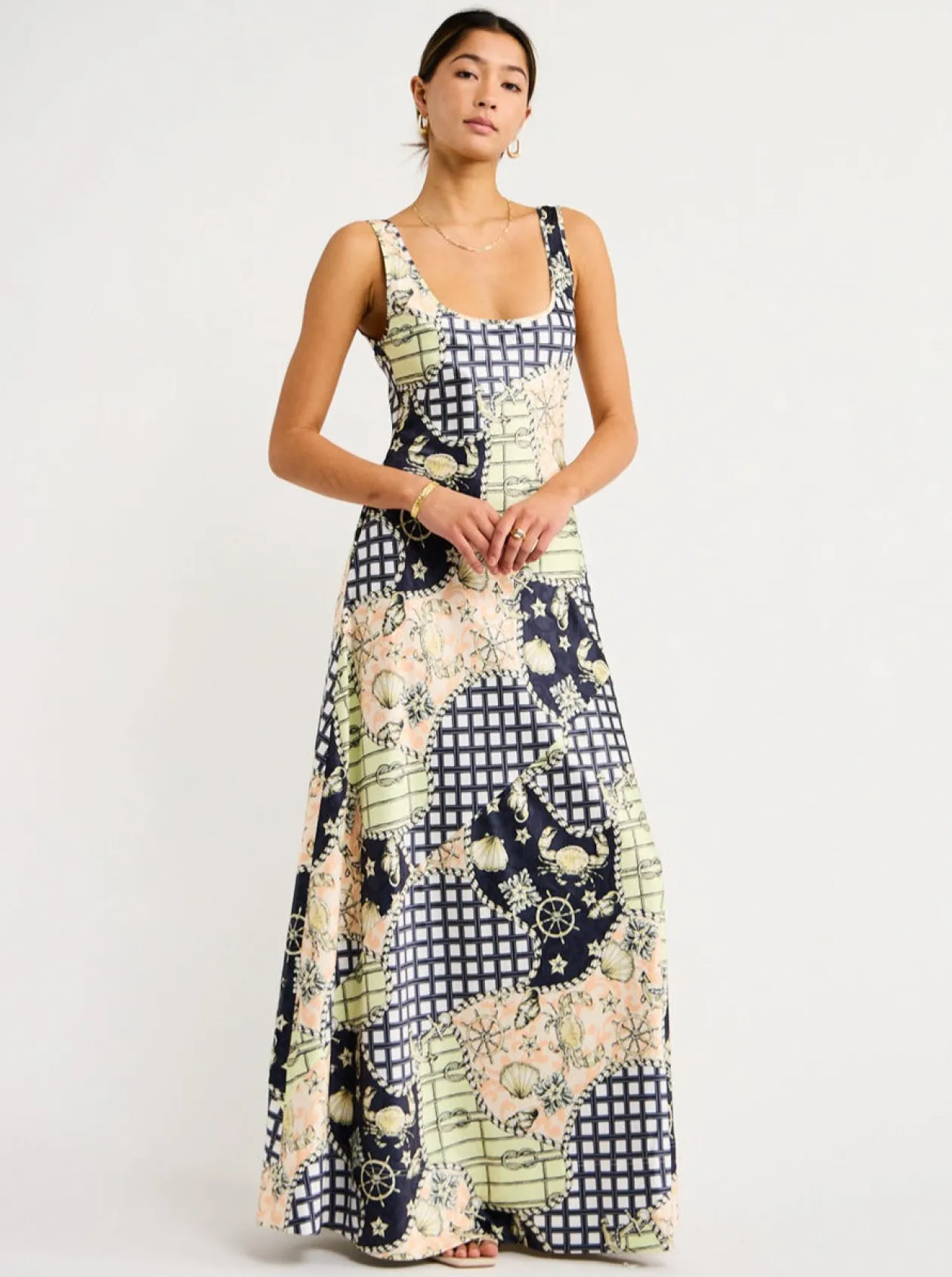 Cheap Beneath The Stars Bias Cut Slip Dress In Women Dresses