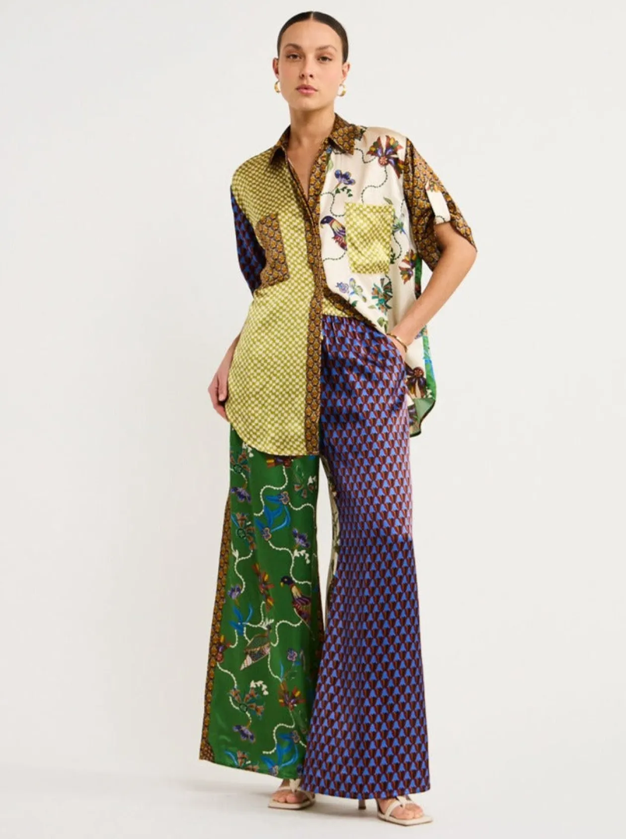 Sale Birdie Spliced Pant In Women Pants