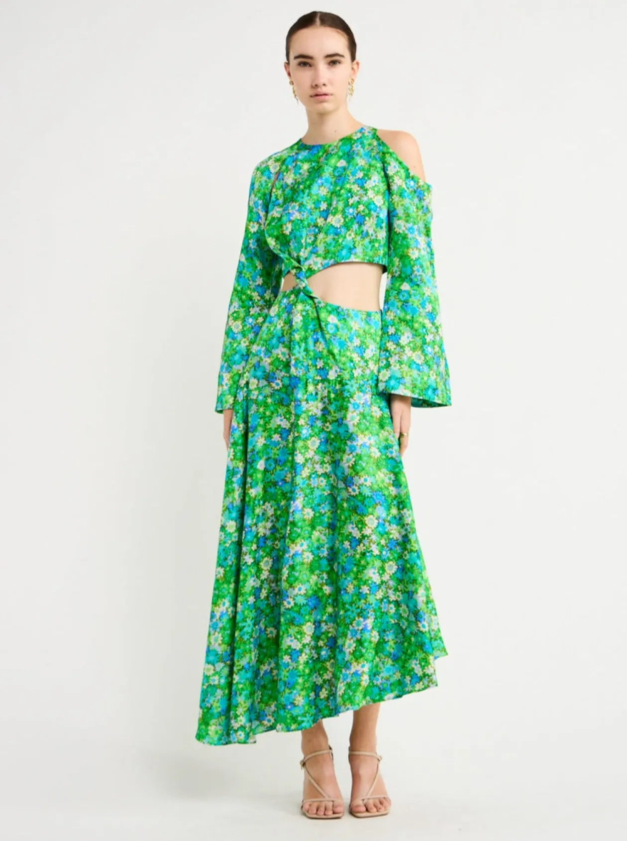 Best Sale Cassandra Cut Out Midi Dress In Women Dresses