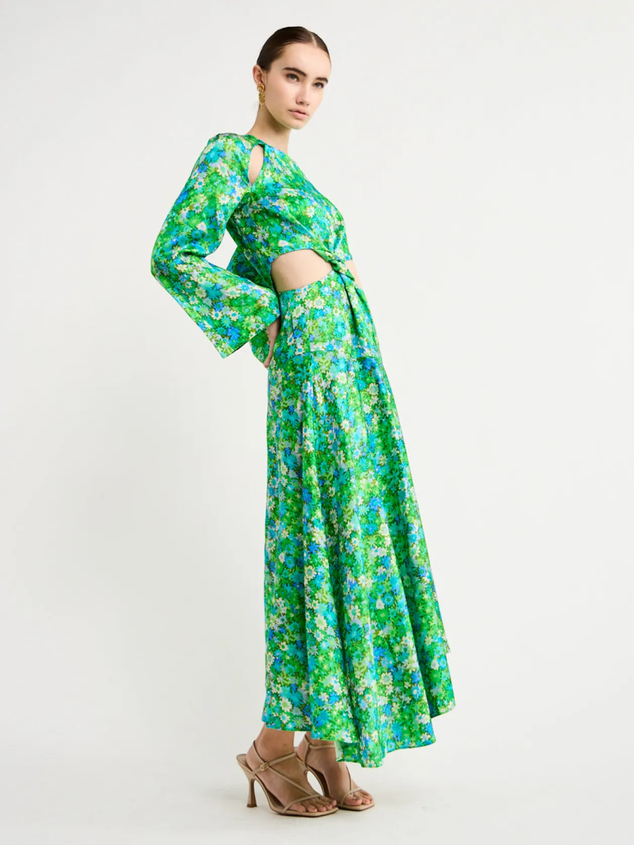 Best Sale Cassandra Cut Out Midi Dress In Women Dresses