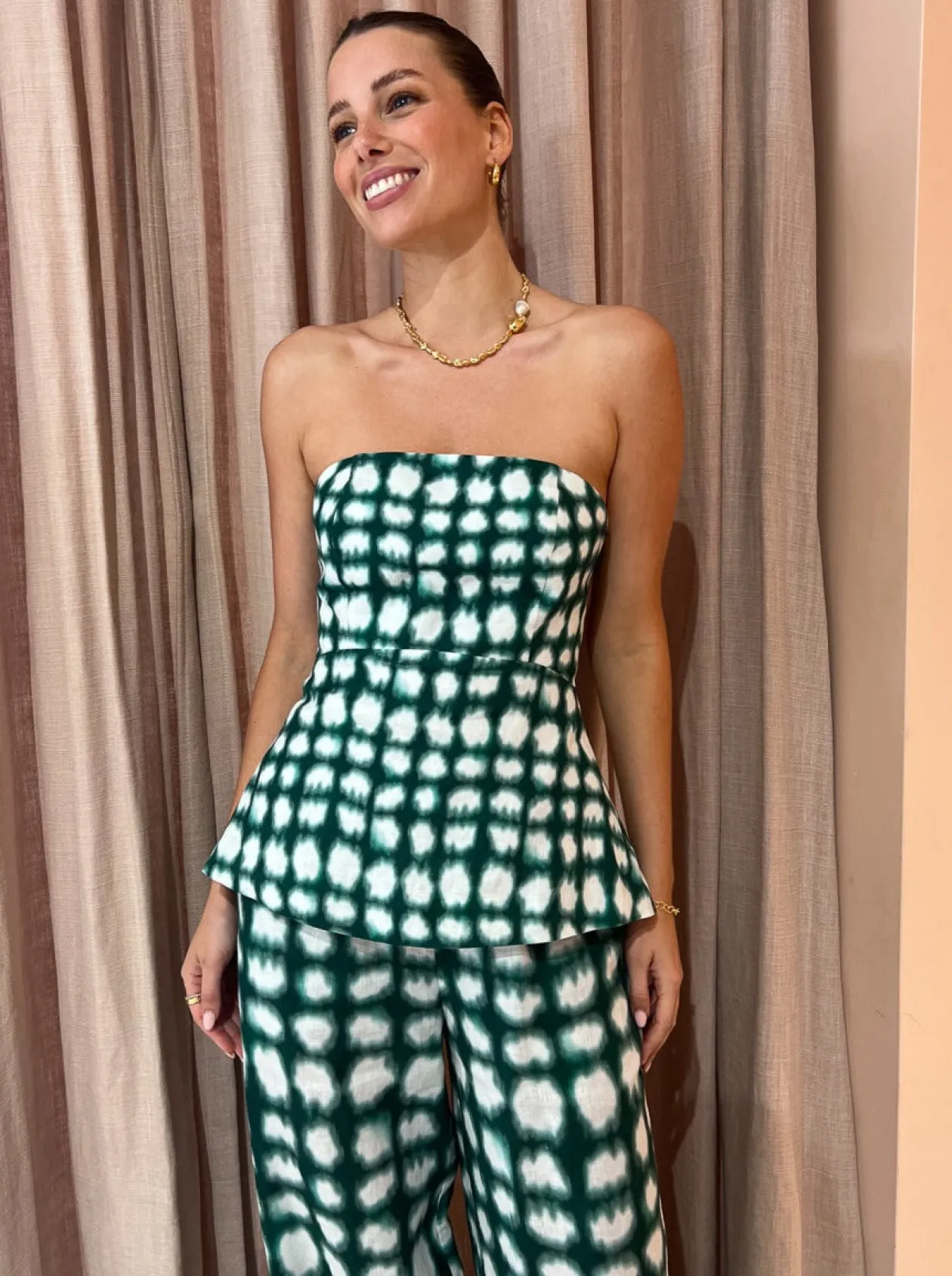 Hot Collins Bustier In Print Women Tops