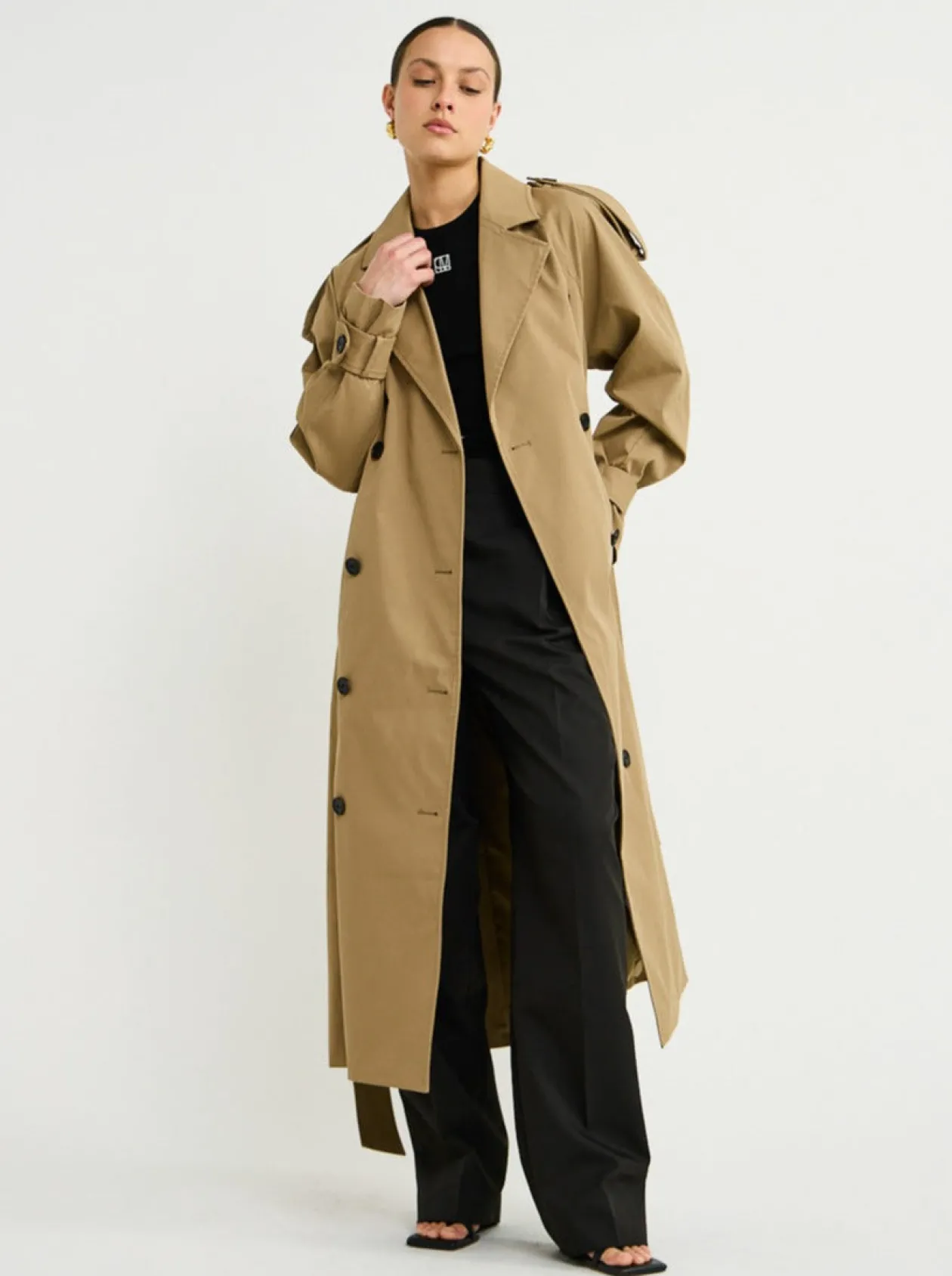 Outlet Collins Trench Coat In Women Jackets & Coats