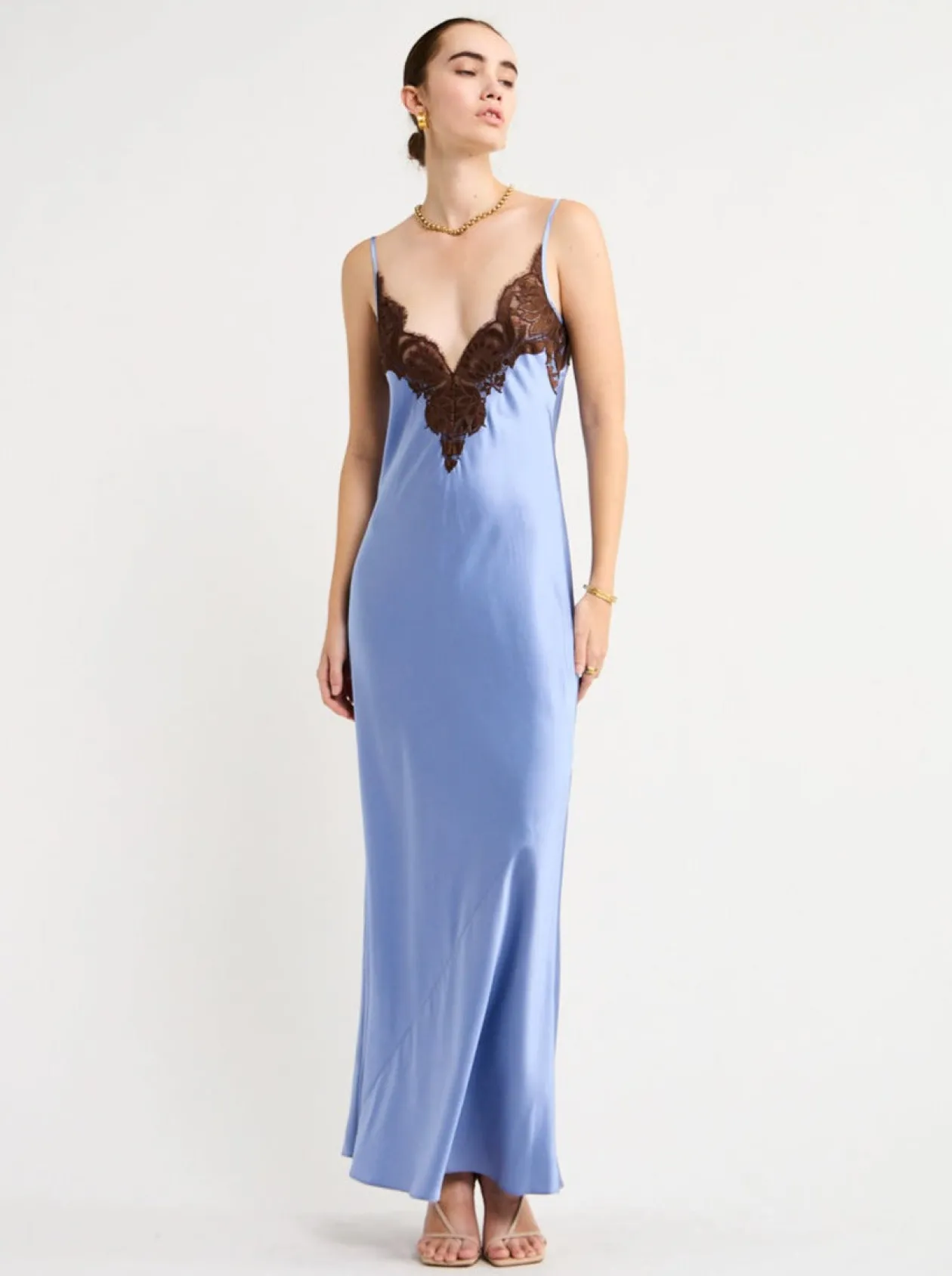 Flash Sale Danseurs Lace Slip Dress In Women Dresses
