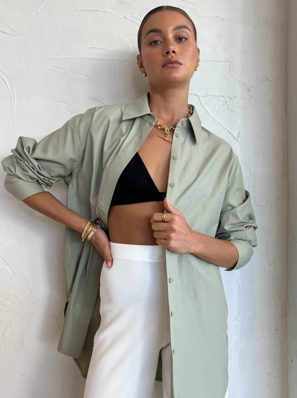 Best Sale Delfina Rib Bralette In Women Tops