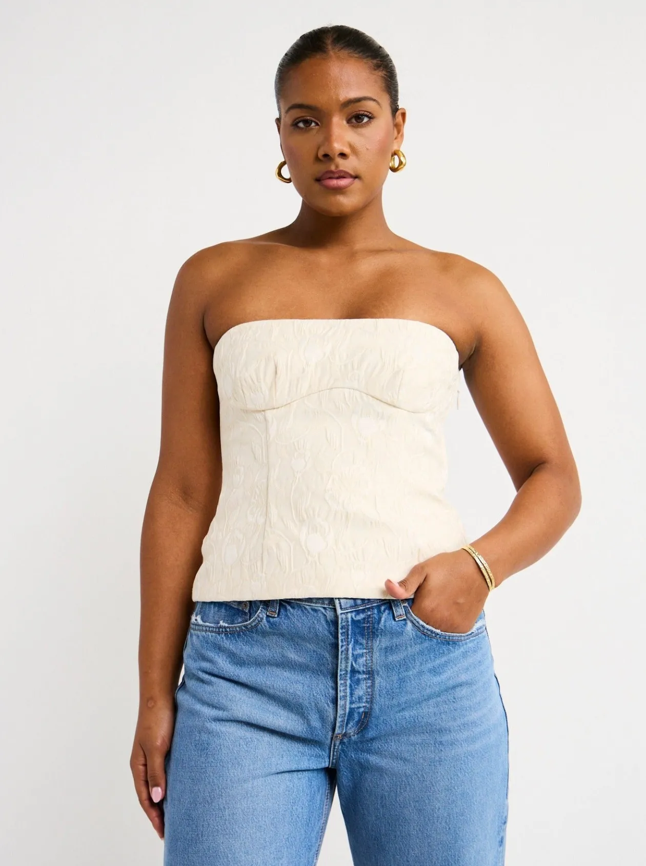 Online Etienne Structured Bodice In Women Tops