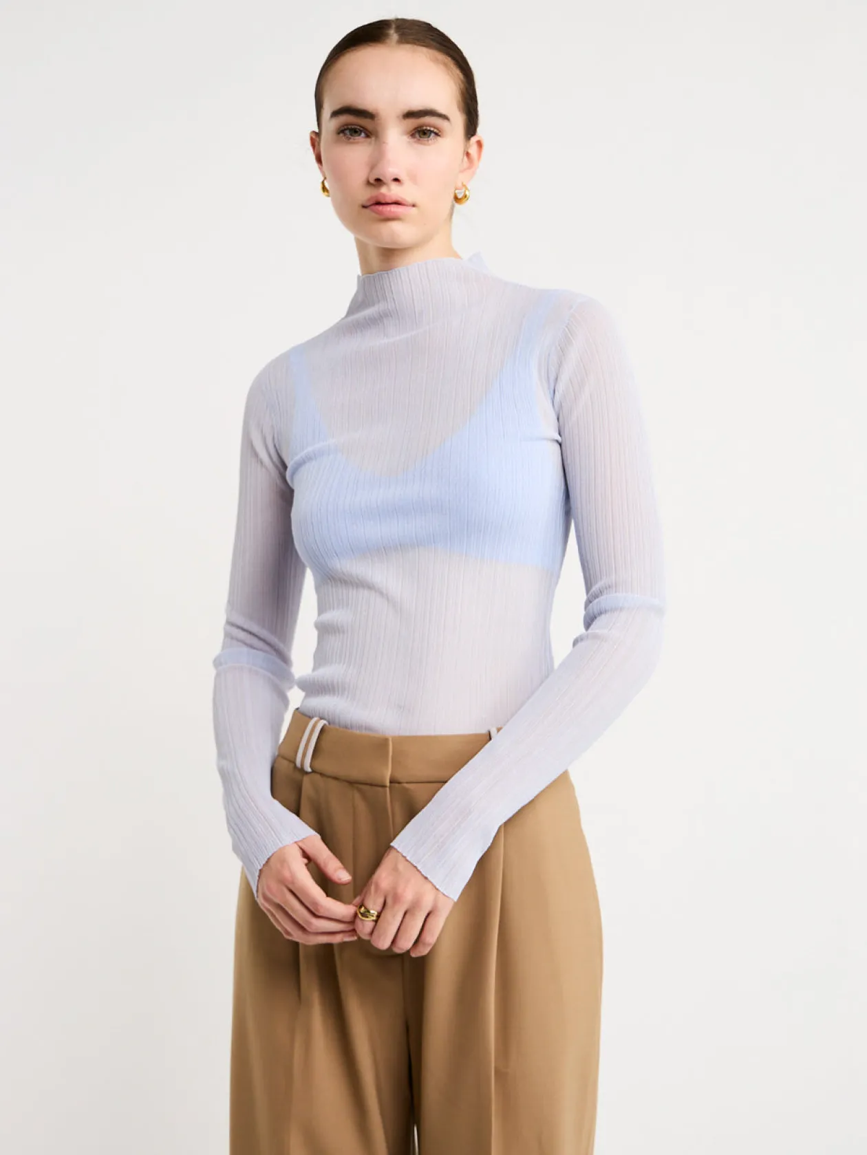 Shop Eva Long Sleeve Top In Women Tops