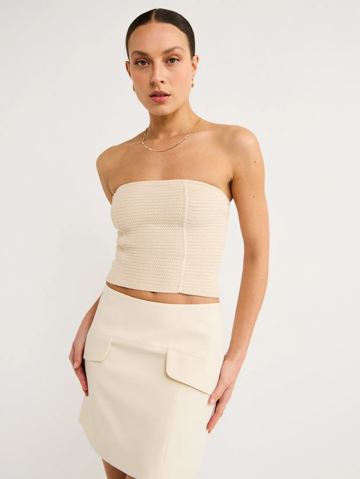 Shop Eve Pannelled Tub Top In Women Tops