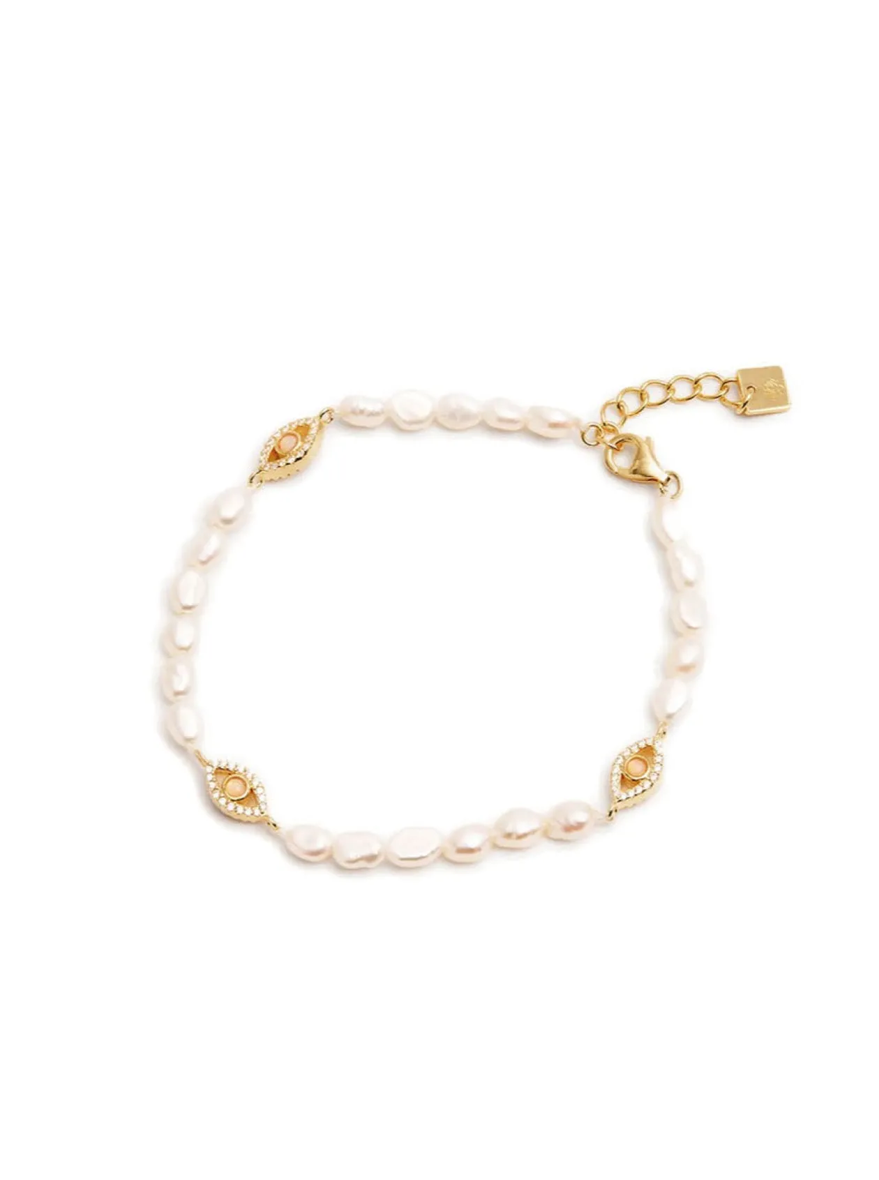 New Eye Of Purity Pearl Bracelet In Women Jewellery
