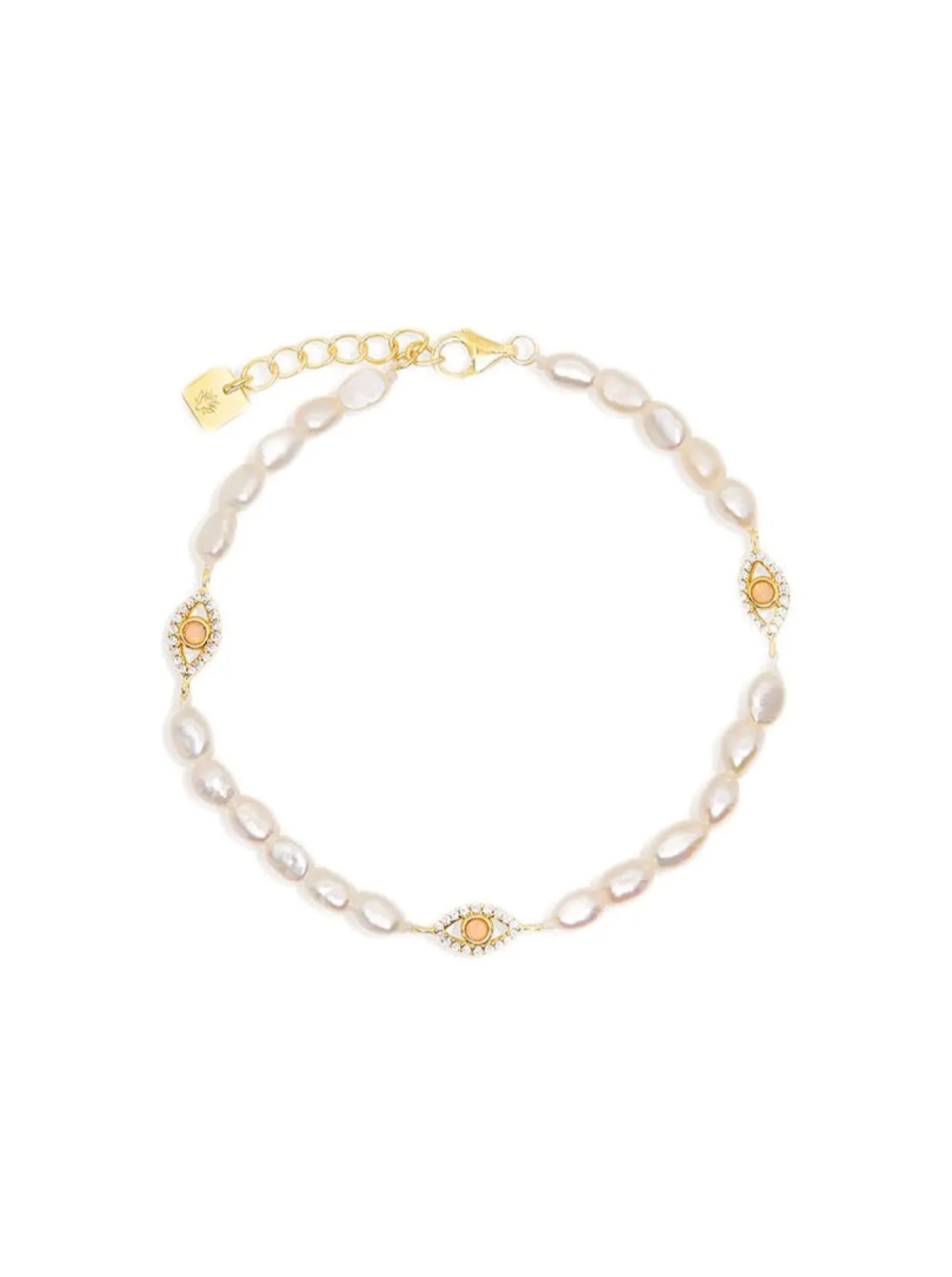 New Eye Of Purity Pearl Bracelet In Women Jewellery