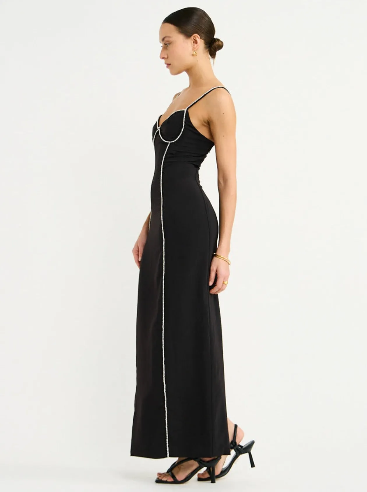 Clearance Femmina Diamond Pipe Midi Dress In Women Dresses