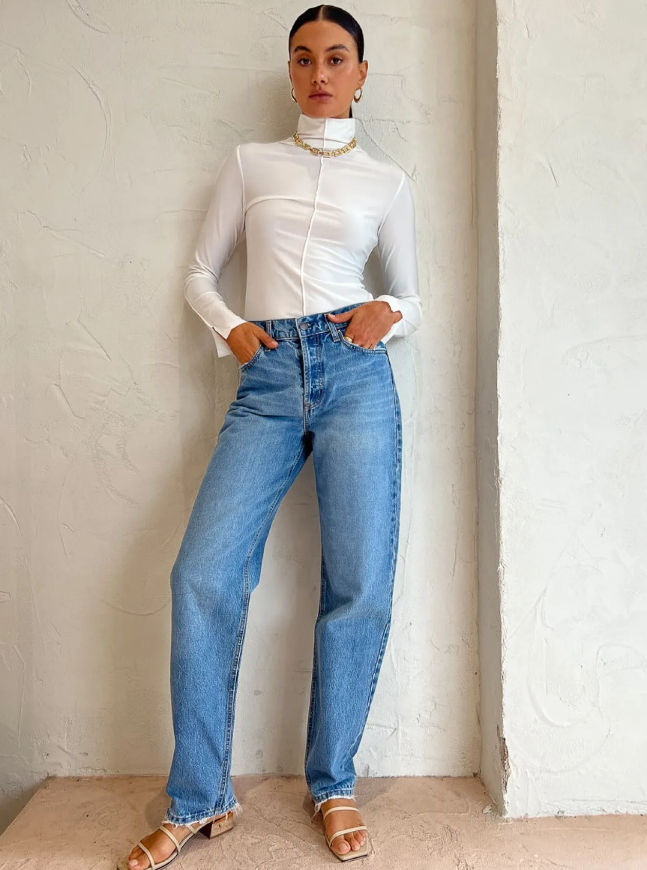 Store Freya Long Sleeve Top In Women Tops