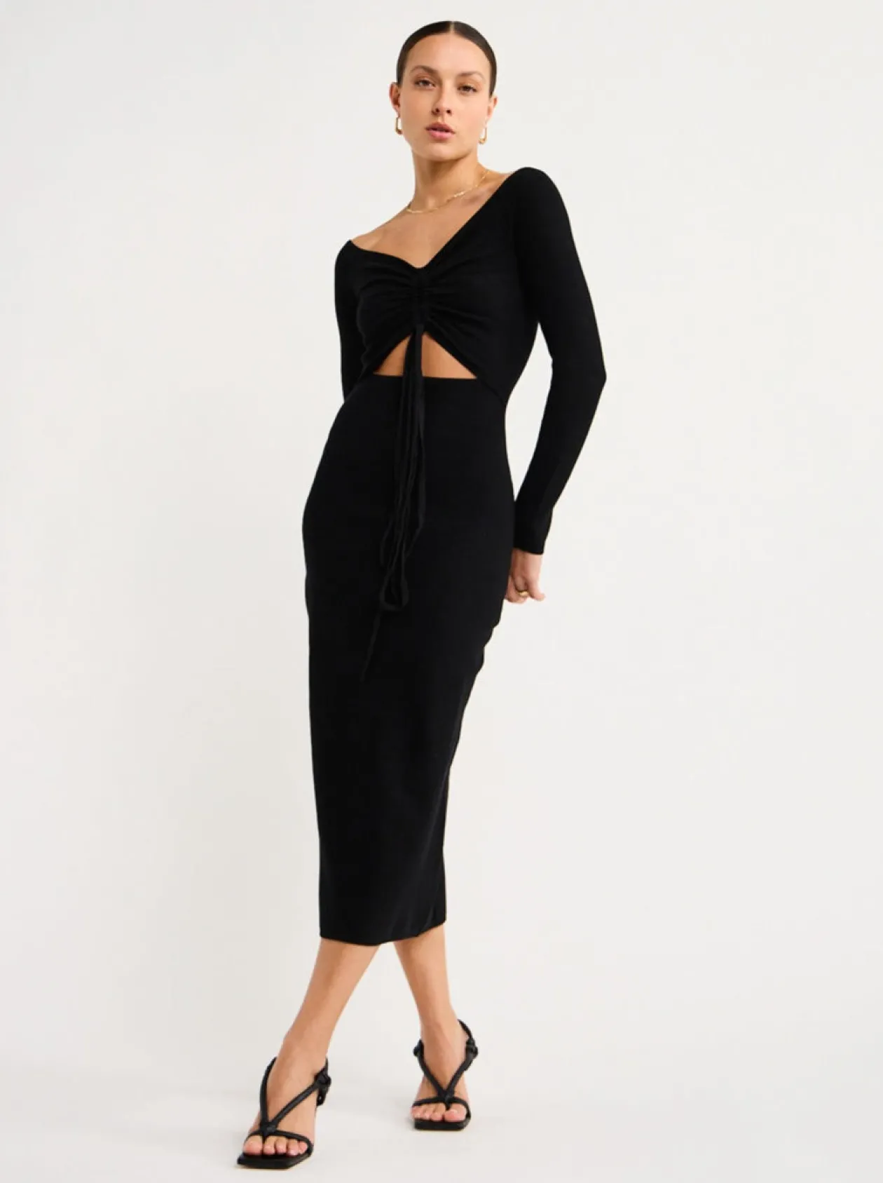 Shop Hattie Knit Dress In Women Dresses