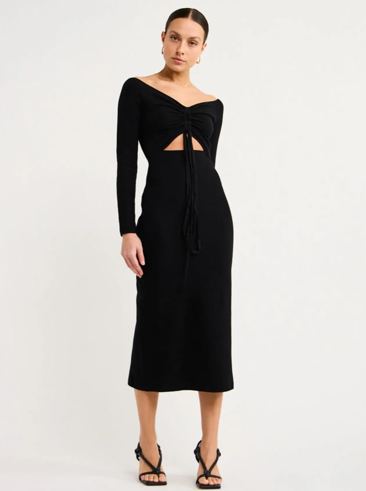 Shop Hattie Knit Dress In Women Dresses