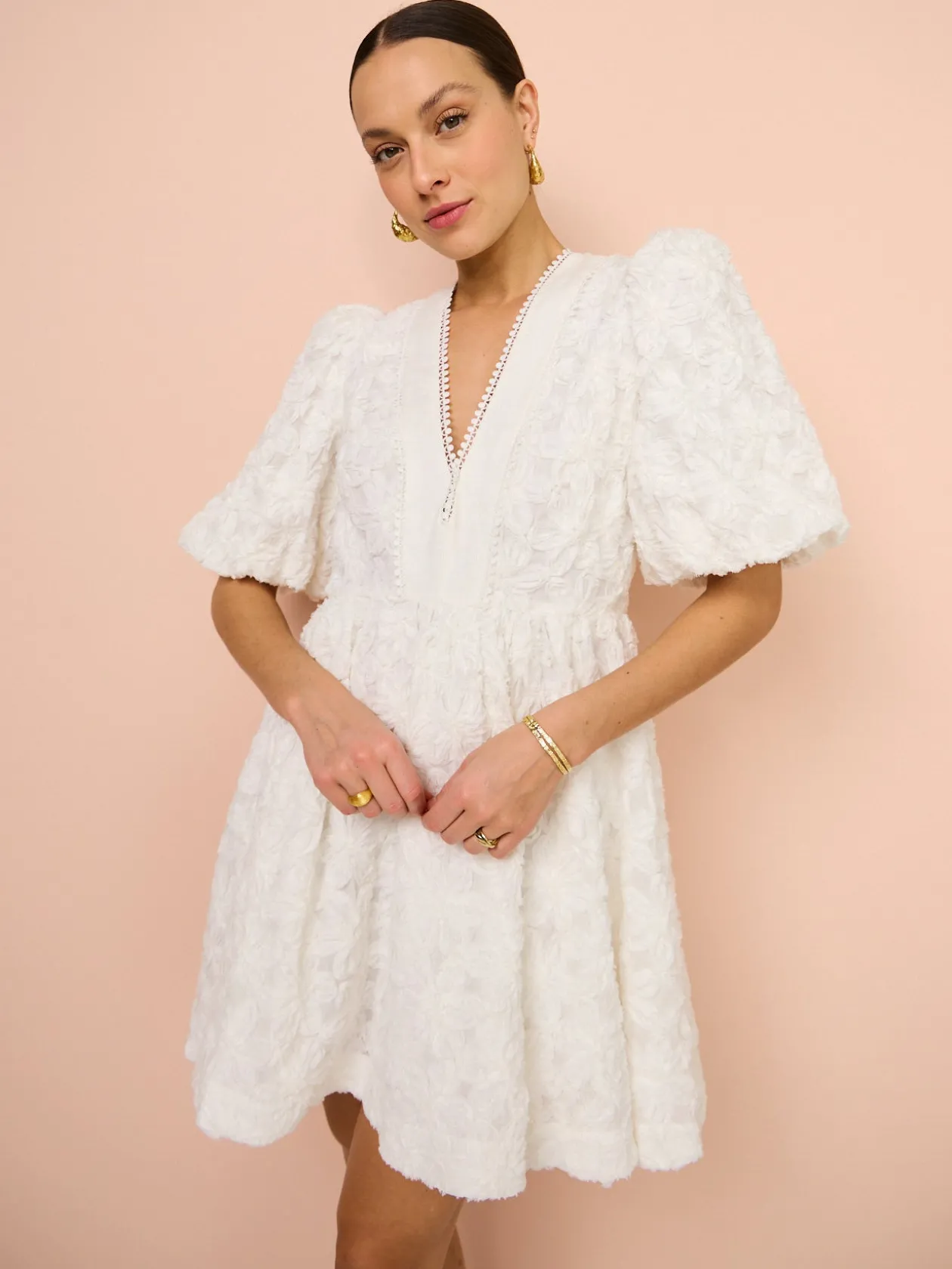 Outlet Iggy Embroidered Mini Dress In Women Dresses