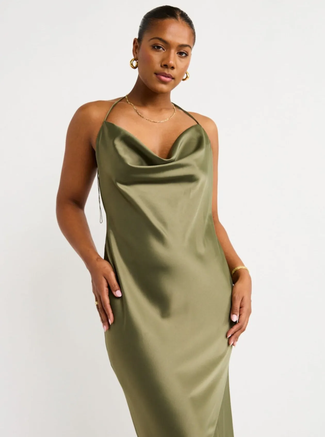 Hot Iluka Cowl Gown In Women Dresses