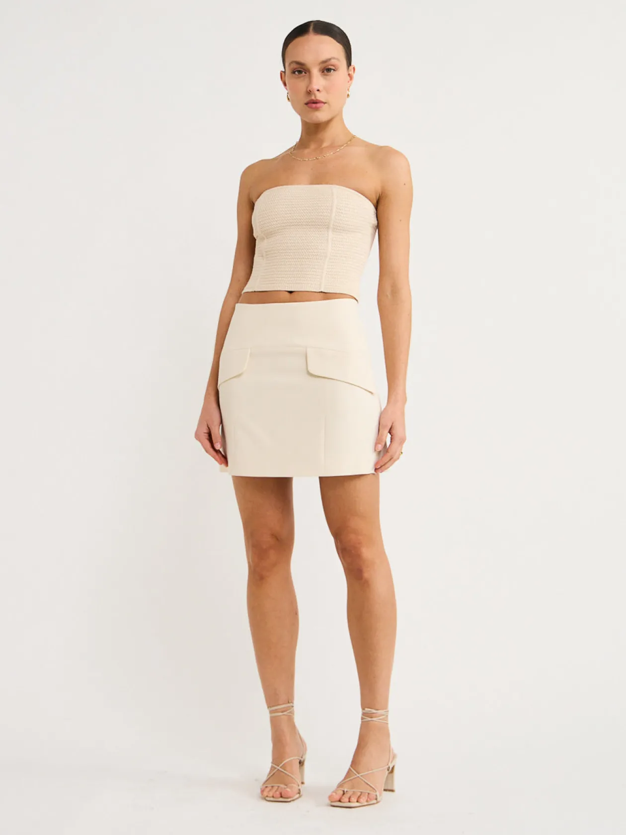 Best Irena Contour Mini Skirt In Women Skirts