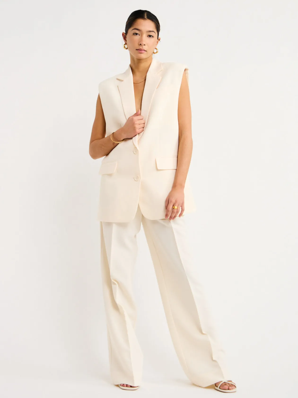 Outlet Irena Highwaisted Tailored Pant In Women Pants