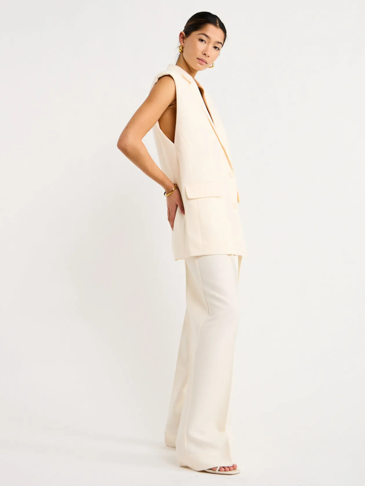 Outlet Irena Highwaisted Tailored Pant In Women Pants