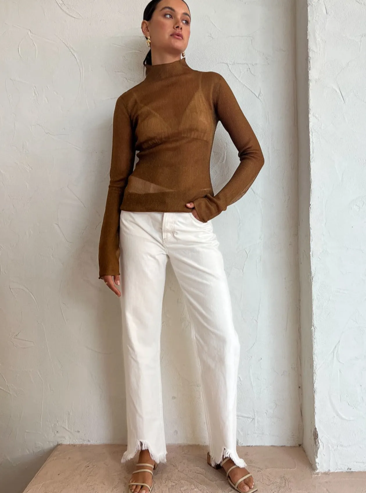 New Jade Lurex Knit Top In Women Tops