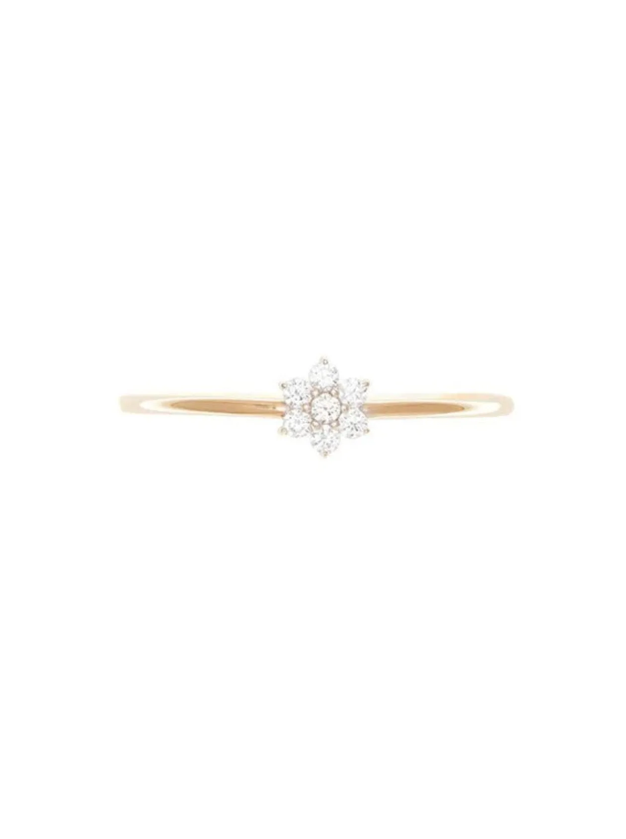 Shop 14K Crystal Lotus Flower Ring Women Jewellery