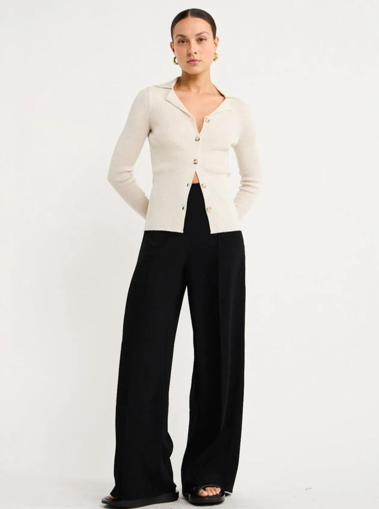 Best Sale Kaia Japanese Crepe Trouser In Women Pants