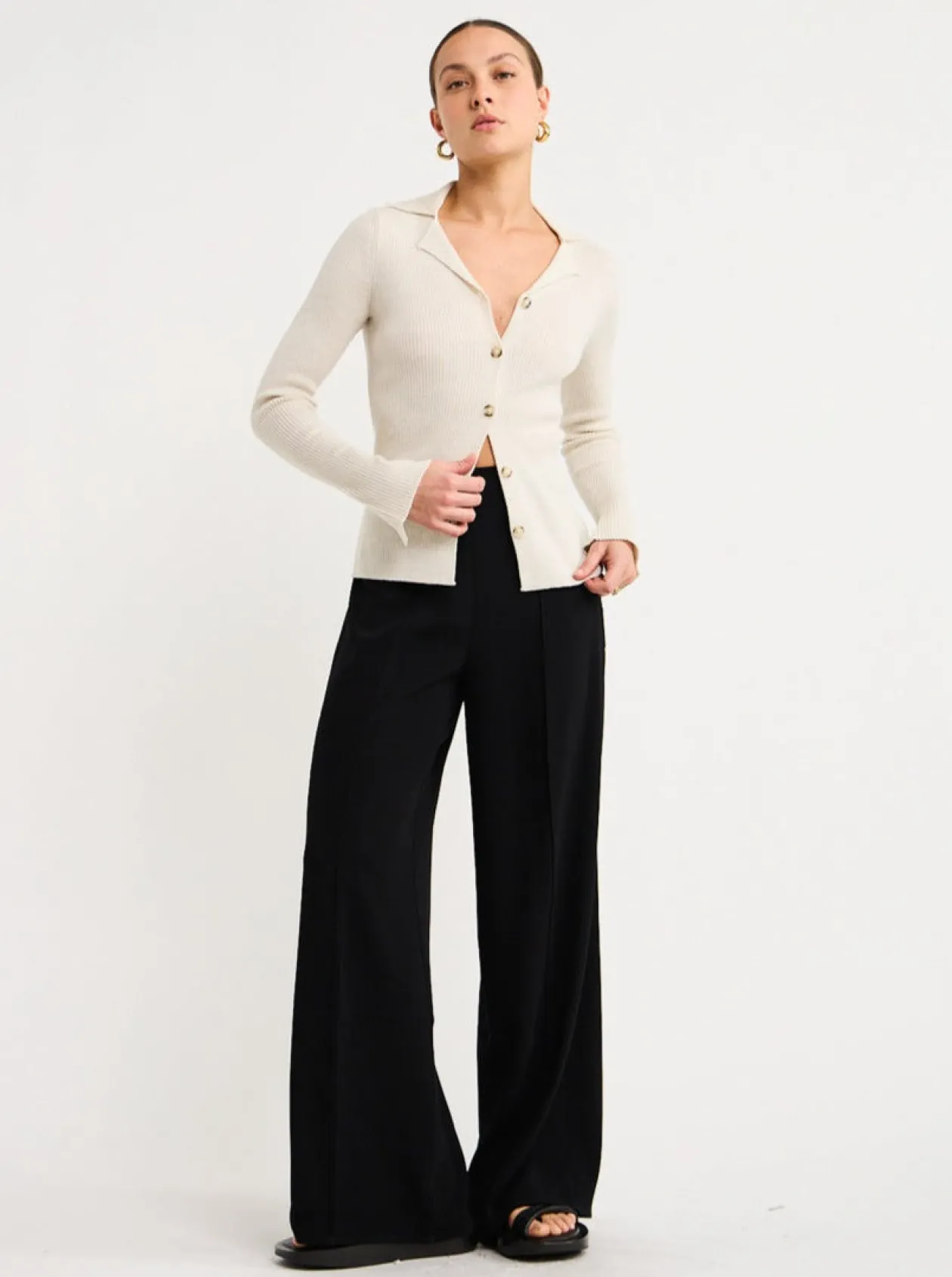 Best Sale Kaia Japanese Crepe Trouser In Women Pants