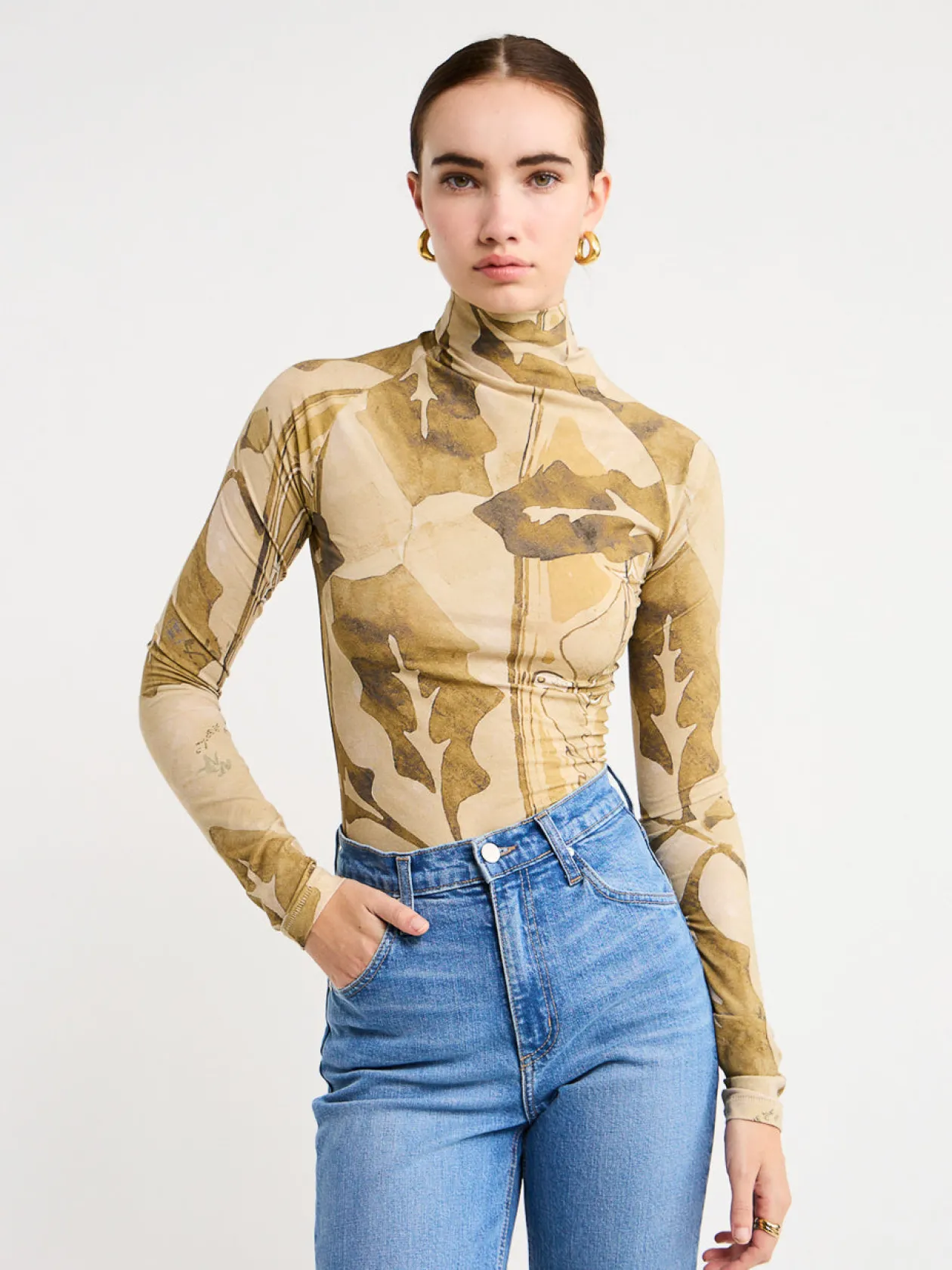 Sale Khya Turtleneck Top In Women Tops