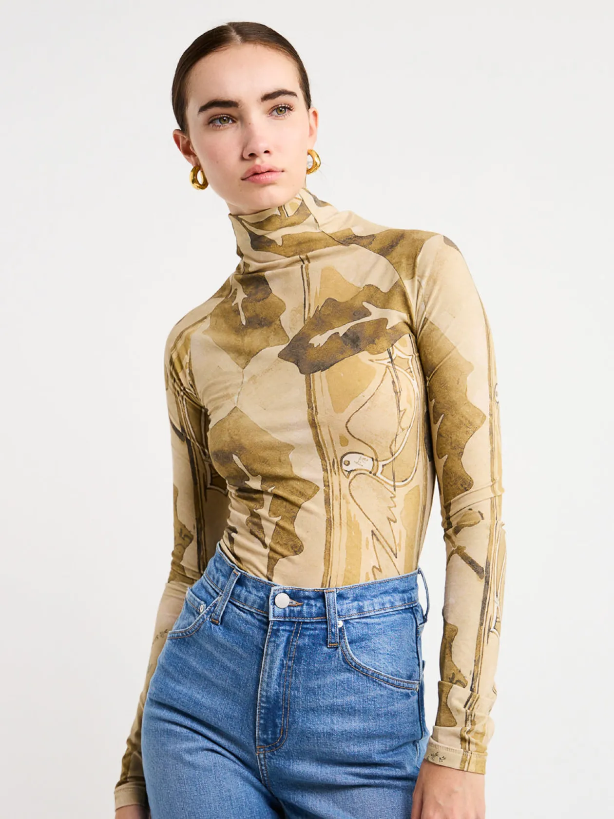 Sale Khya Turtleneck Top In Women Tops