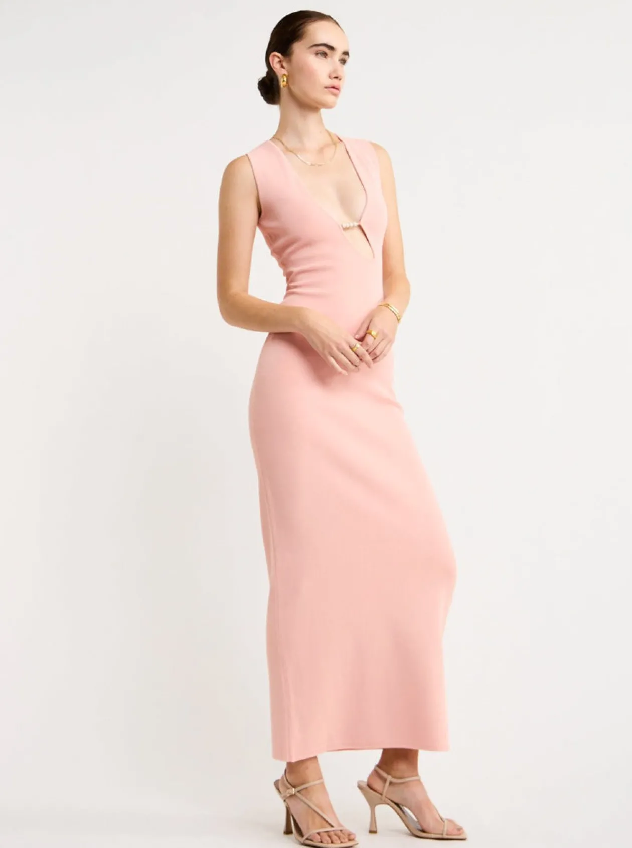 Cheap Kinetic Beaded Midi Dress In Women Dresses