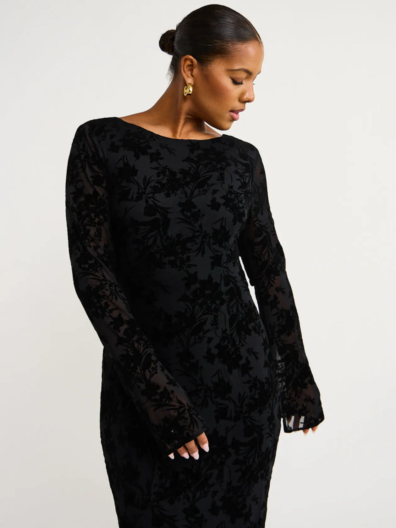 Store Lana Long Sleeve Maxi Dress In Women Dresses