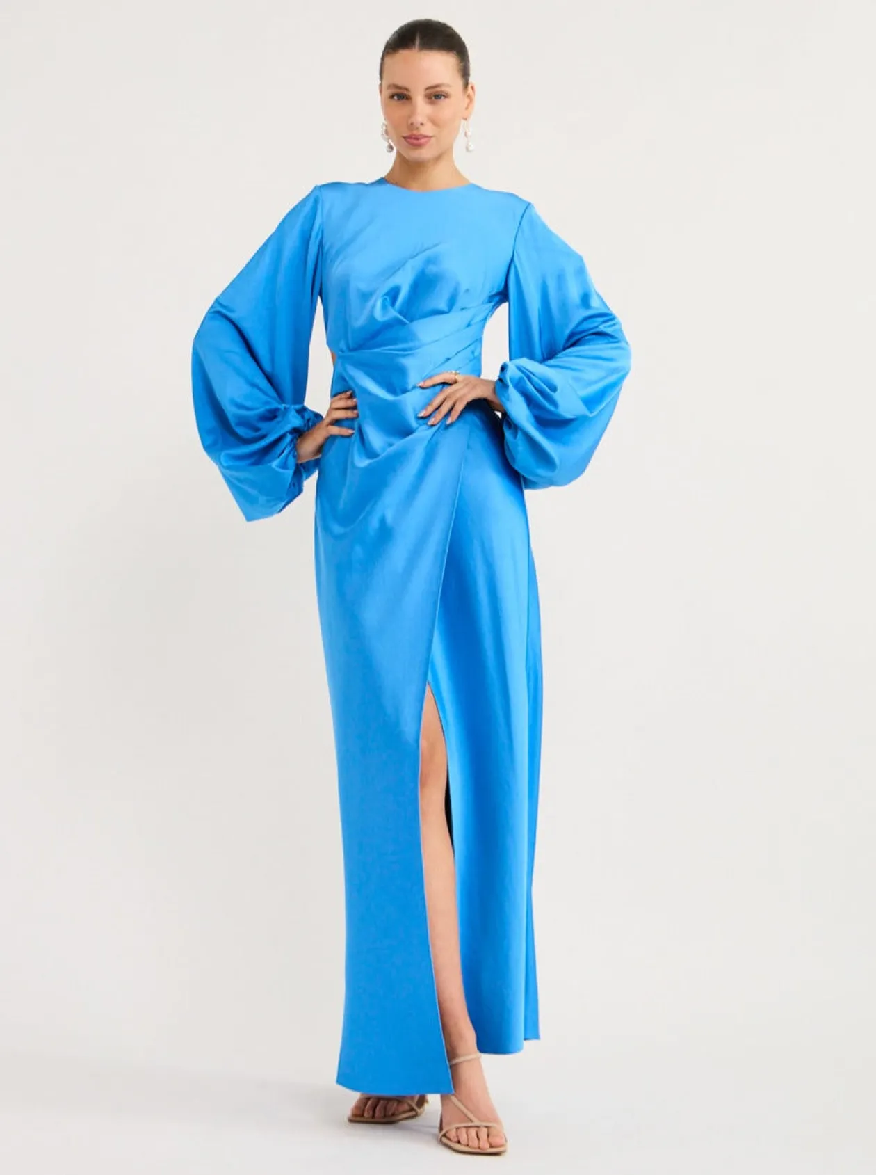 Shop Lara Long Sleeve Dress In Women Dresses