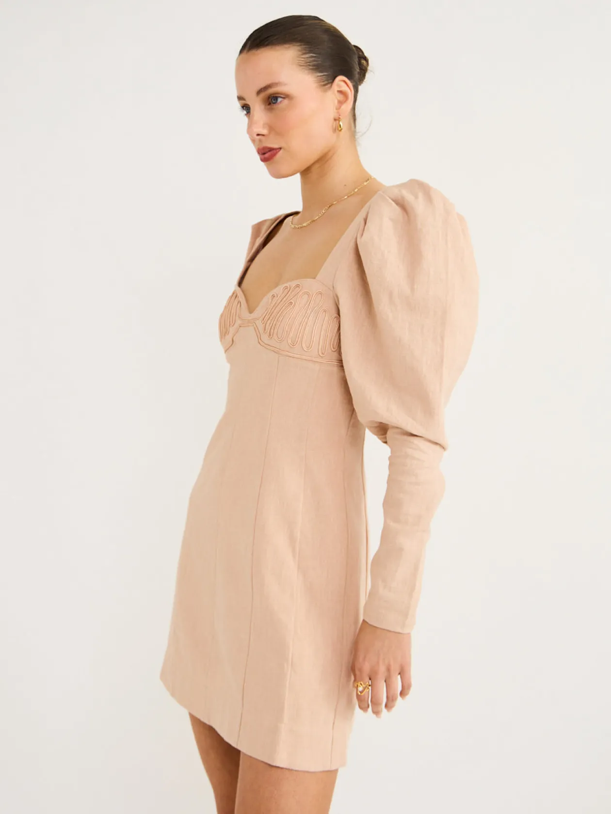Hot Leyla Embroidered Mini Dress In Women Dresses
