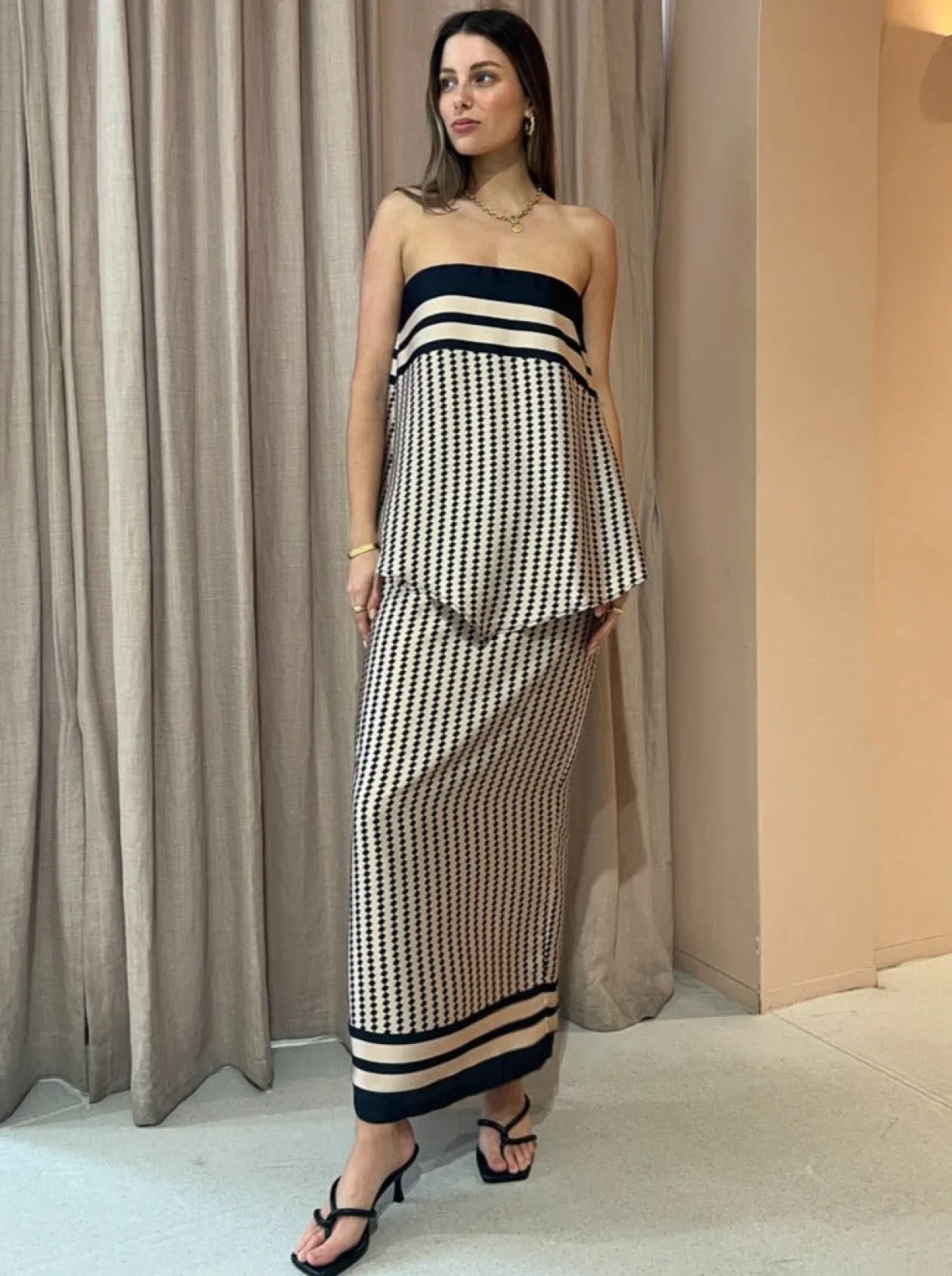 Cheap Lissa Straight Midi Skirt In Women Skirts