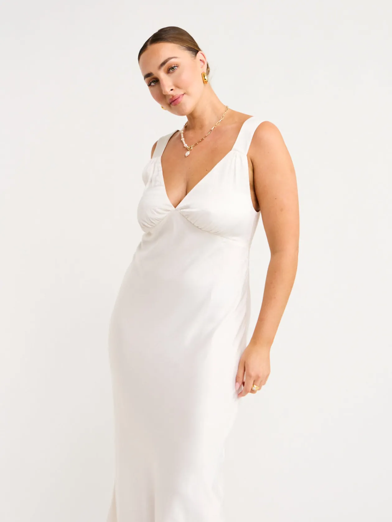 Best Sale Magnetic Camisole Bias Slip Dress In Women Dresses