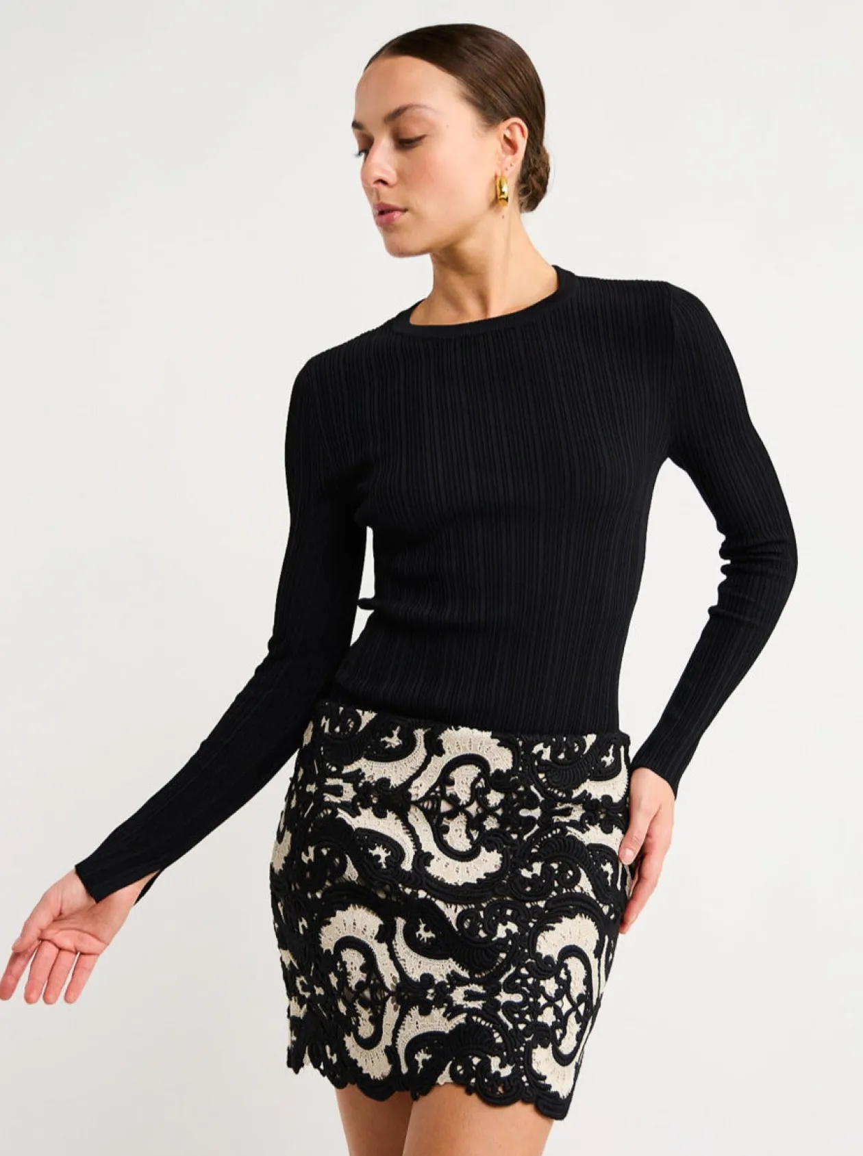 Cheap Material Girls Mini Skirt In Women Skirts