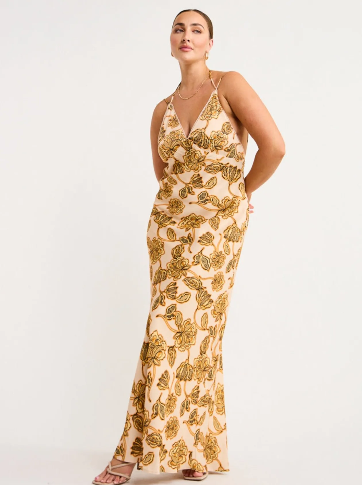 Best Meadow Bias Backless Dress In Women Dresses