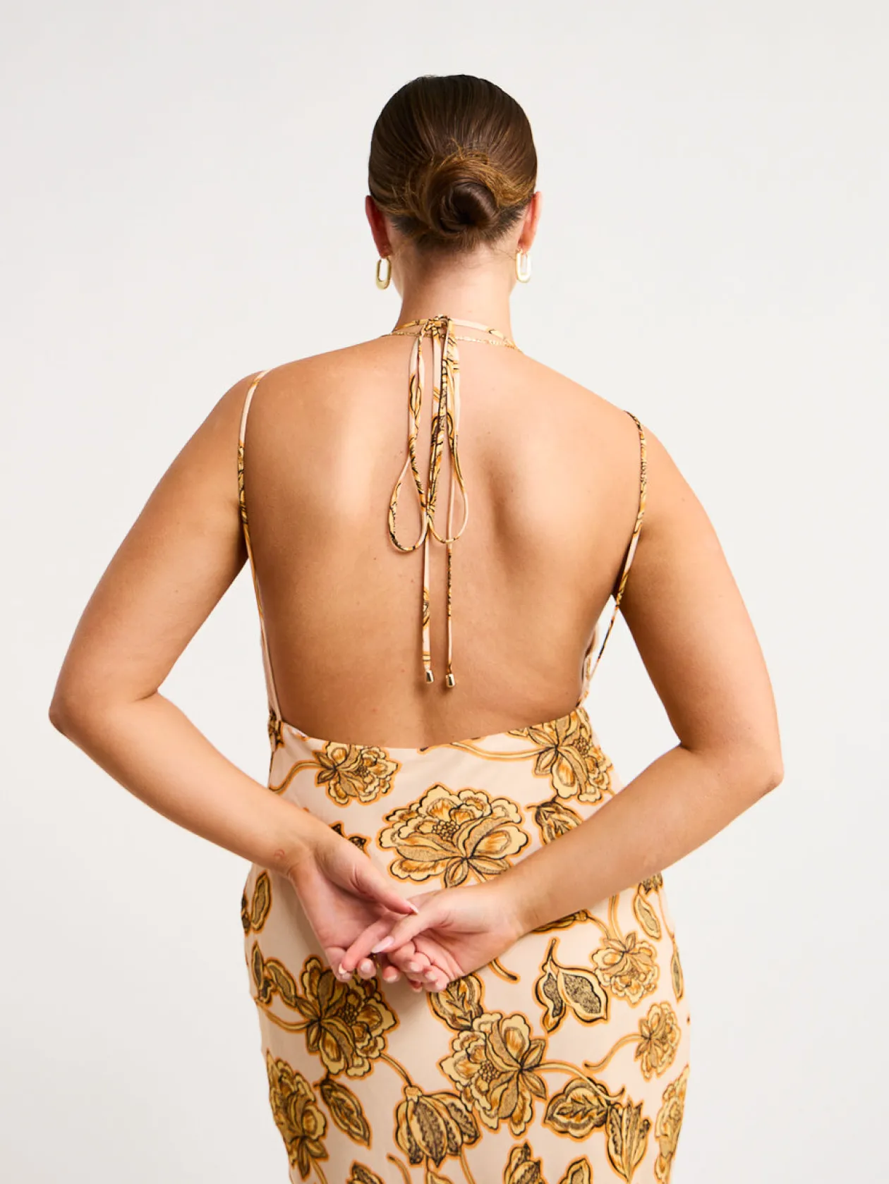 Best Meadow Bias Backless Dress In Women Dresses