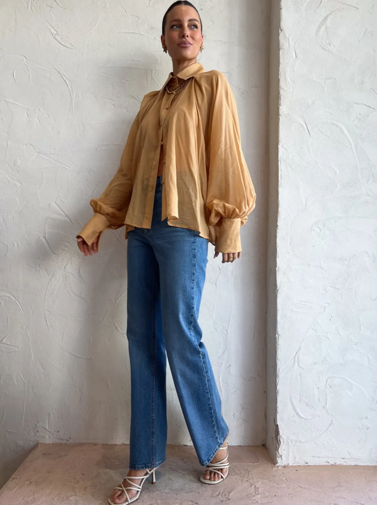 Clearance Meika Oversized Shirt In Women Tops