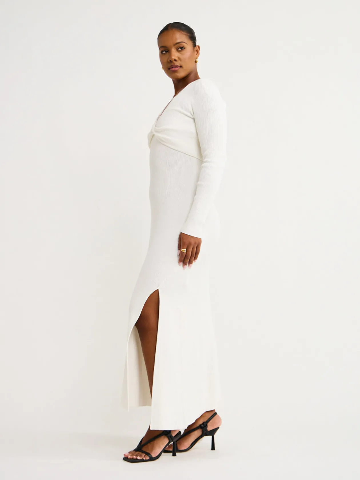 Shop Mesmerise Combo Knit Dress In Women Dresses