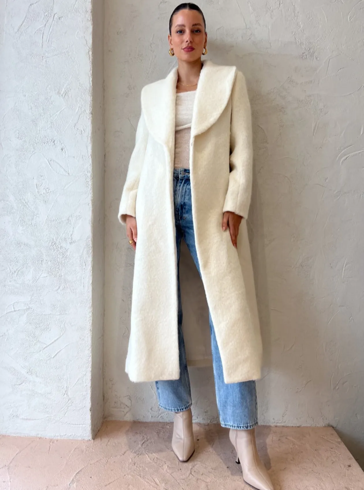 Cheap Moon Child Maxi Coat In Women Jackets & Coats