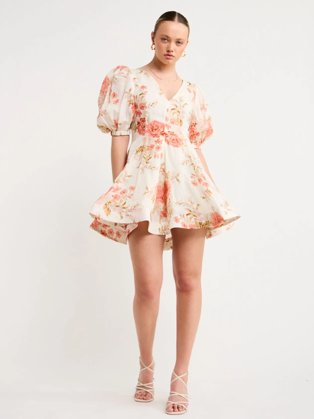 Hot Olivia Flounce Mini Dress In Women Dresses